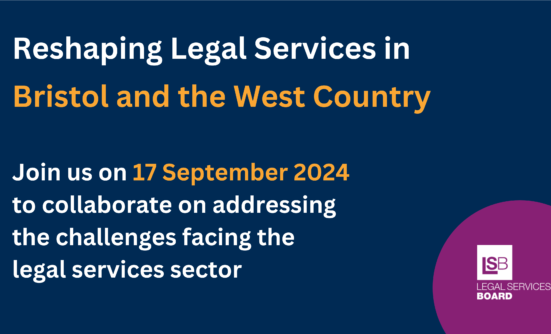 Reshaping Legal Services in Bristol and the West Country Join us on 17 September 2024 to collaborate on addressing the challenges facing the legal services sector